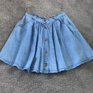 Jean skirt